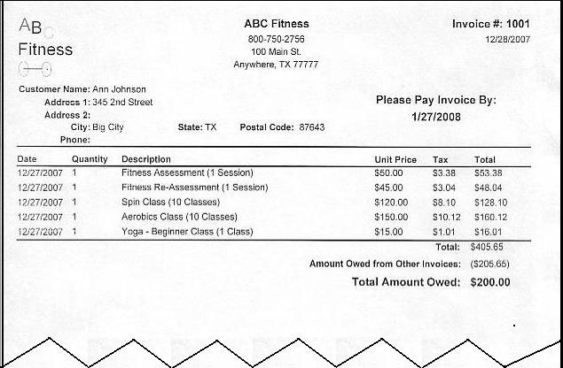 Management Maker Invoice